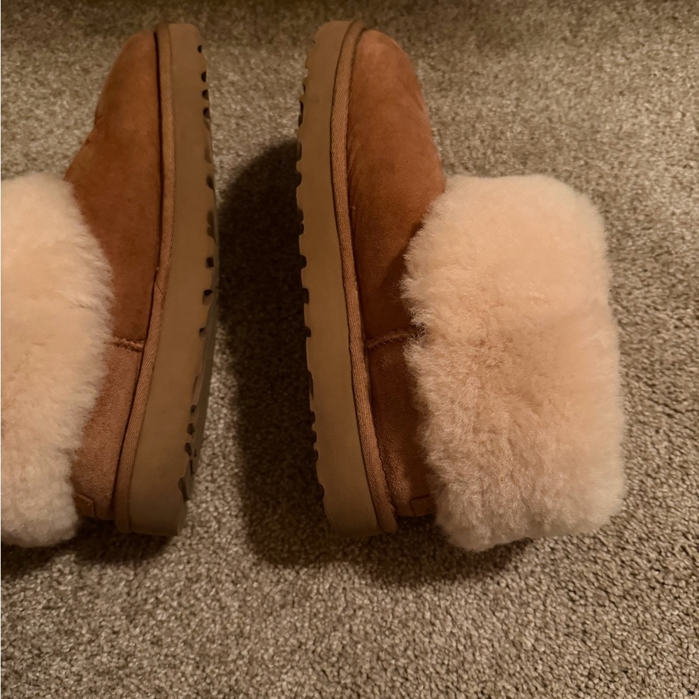 Ugg Cream Shearling Slippers - image 5